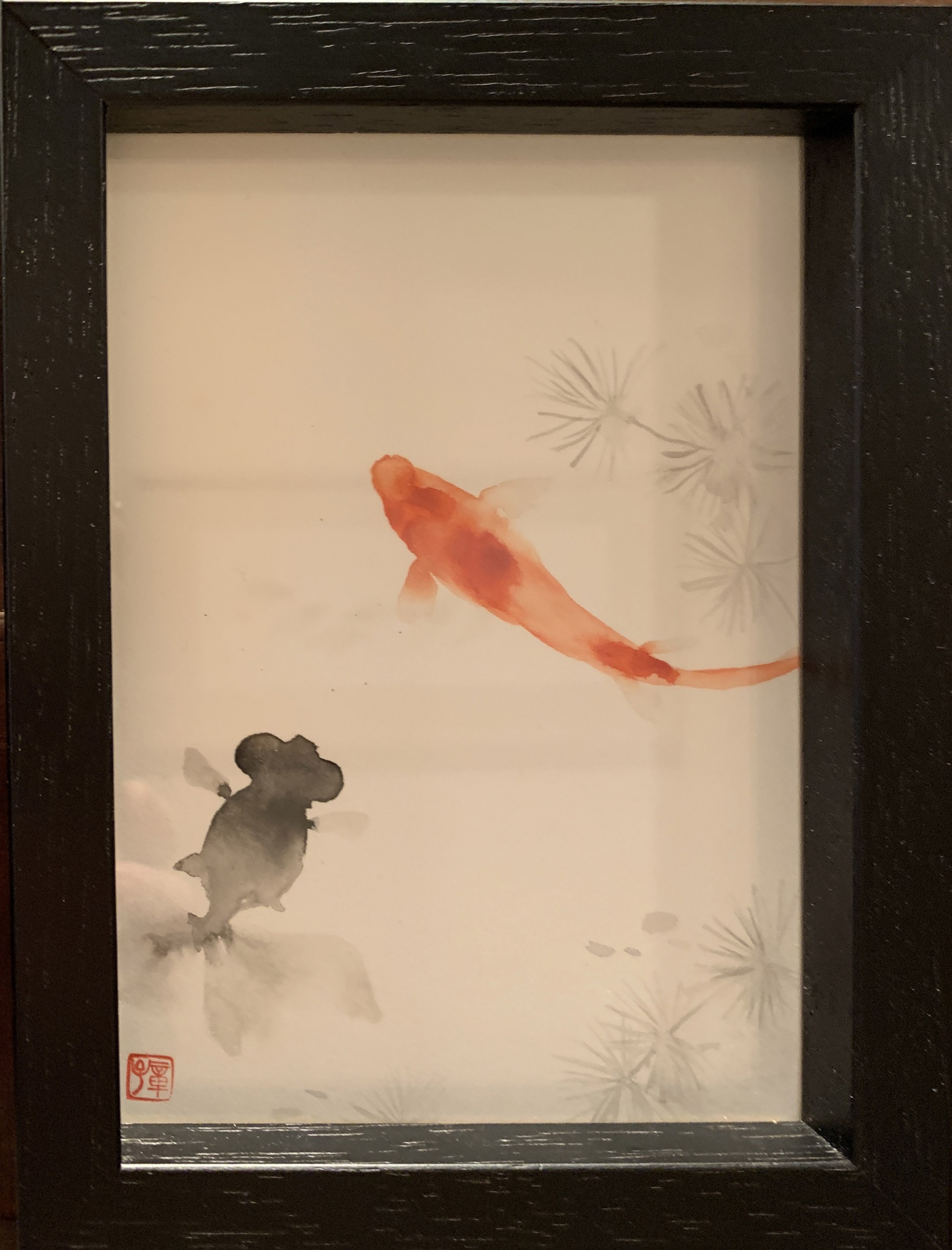 企画展示作品の紹介 Home Exhibition 新倉章子展 墨芳如花 新倉章子 金魚 黒 赤 新倉章子 金魚 黒 赤 Tweet 画題 金魚サイズ 100ｘ148ｍｍ 額入り Or 本体のみ 購入をご希望の方はこちらへ Categories 新倉章子展 墨芳如花 Tweet Share